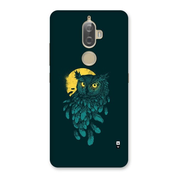 Green Owl Back Case for Lenovo K8 Plus