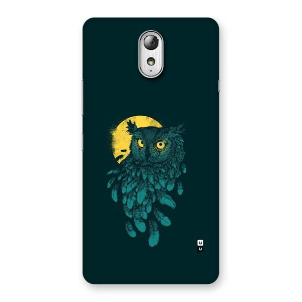 Green Owl Back Case for Lenovo Vibe P1M