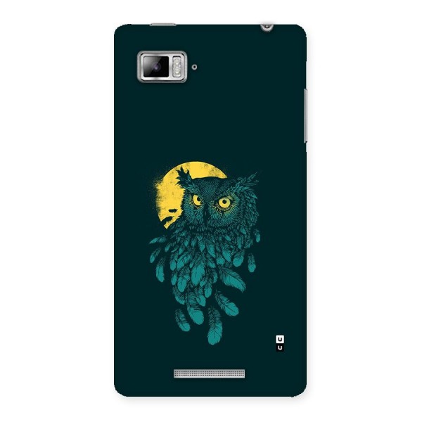 Green Owl Back Case for Lenovo Vibe Z K910
