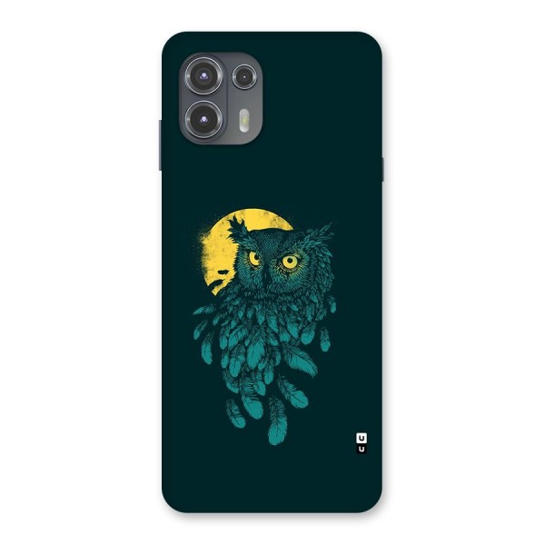 Green Owl Back Case for Motorola Edge 20 Fusion