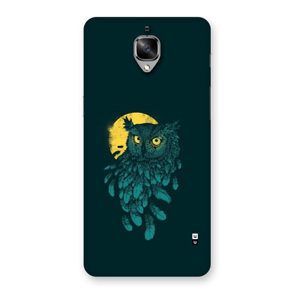 Green Owl Back Case for OnePlus 3