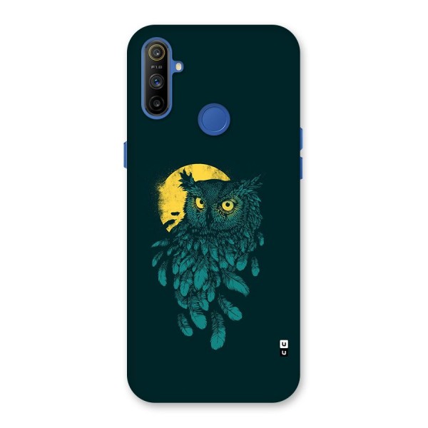 Green Owl Back Case for Realme Narzo 10A