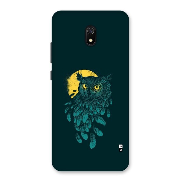 Green Owl Back Case for Redmi 8A