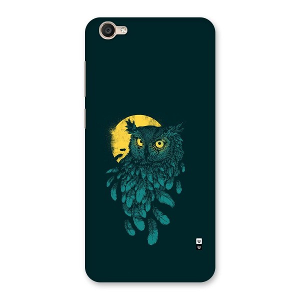 Green Owl Back Case for Vivo Y55