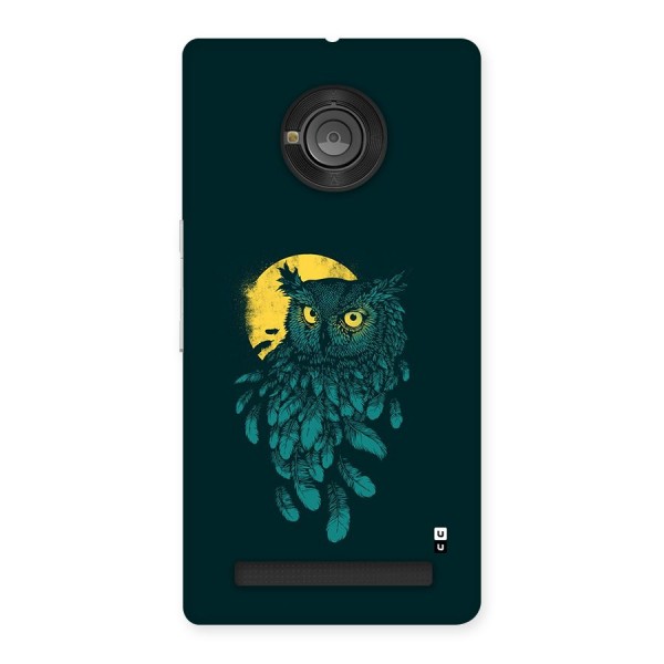 Green Owl Back Case for Yuphoria