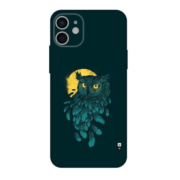 Green Owl Back Case for iPhone 11