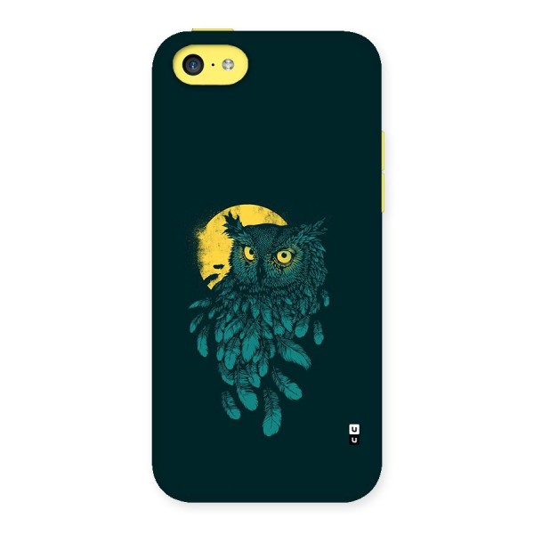 Green Owl Back Case for iPhone 5C