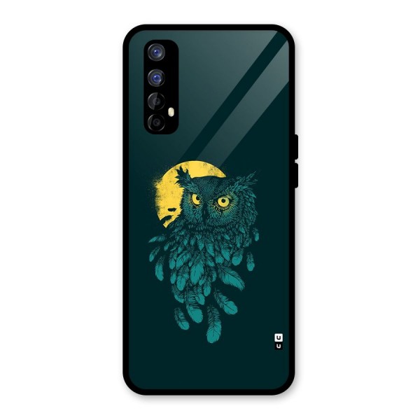 Green Owl Glass Back Case for Realme Narzo 20 Pro
