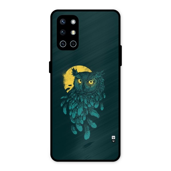 Green Owl Metal Back Case for OnePlus 9R