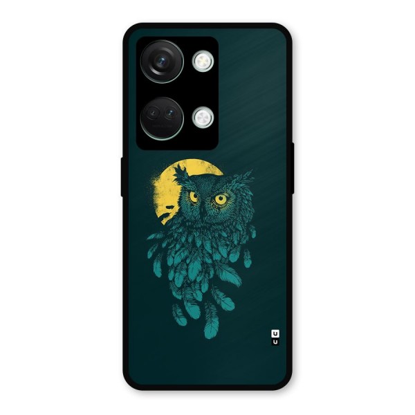 Green Owl Metal Back Case for OnePlus Nord 3