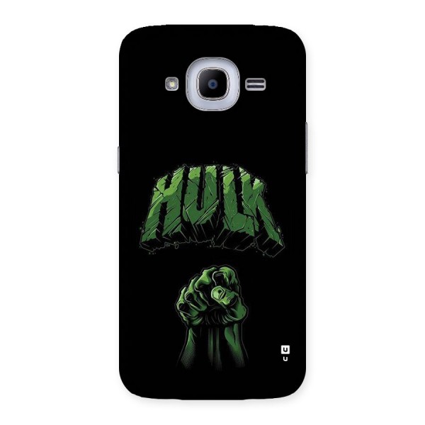 Green Punch Back Case for Galaxy J2 2016