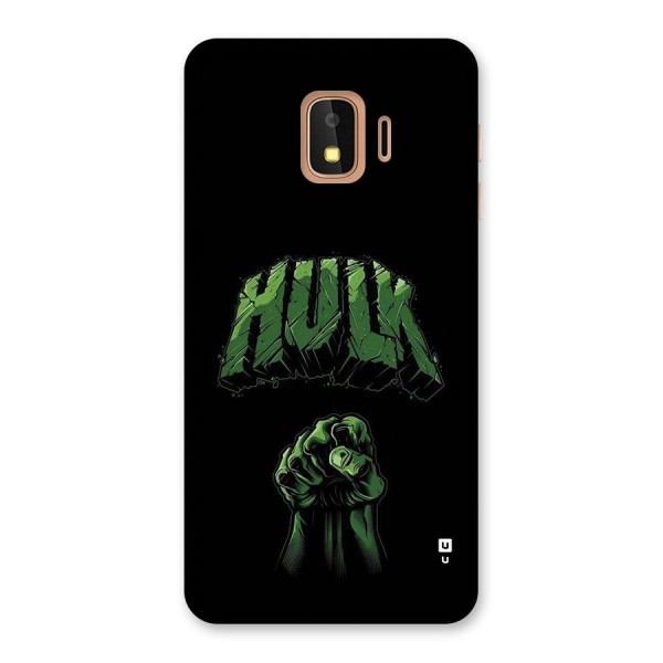 Green Punch Back Case for Galaxy J2 Core