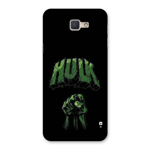 Green Punch Back Case for Galaxy J5 Prime