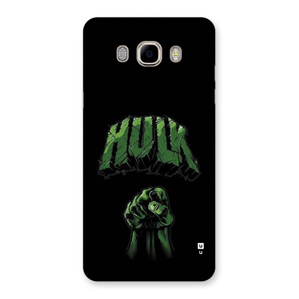 Green Punch Back Case for Galaxy J7 2016