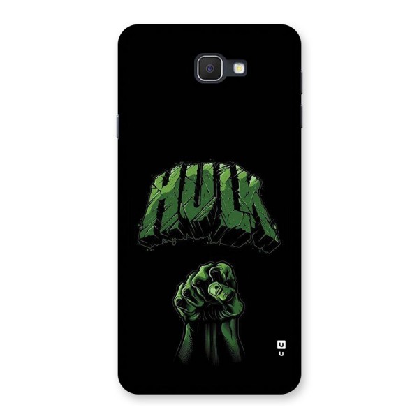 Green Punch Back Case for Galaxy On7 2016