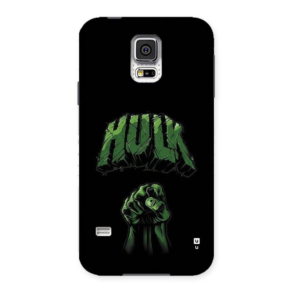 Green Punch Back Case for Galaxy S5