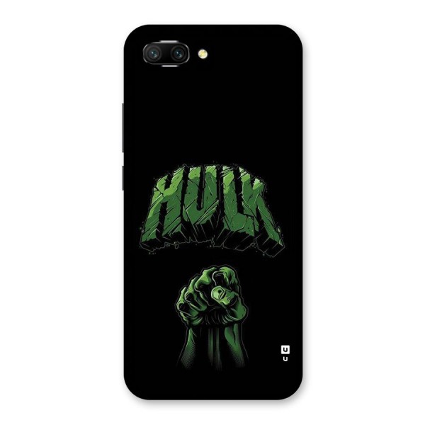 Green Punch Back Case for Honor 10