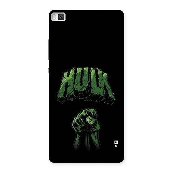 Green Punch Back Case for Huawei P8