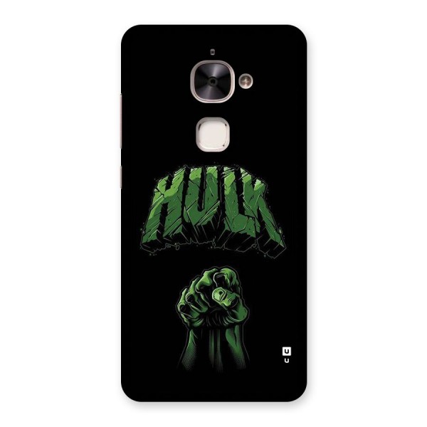 Green Punch Back Case for Le 2