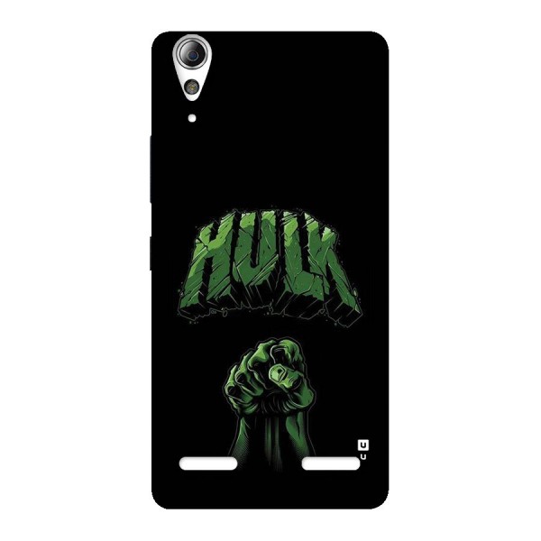 Green Punch Back Case for Lenovo A6000
