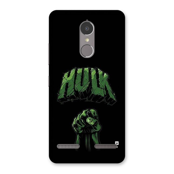 Green Punch Back Case for Lenovo K6 Power