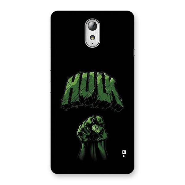 Green Punch Back Case for Lenovo Vibe P1M