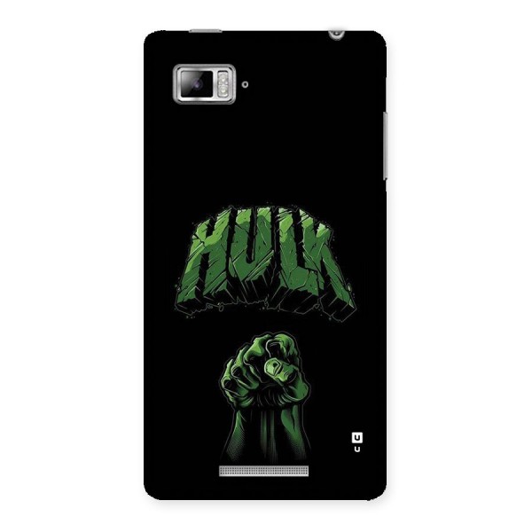 Green Punch Back Case for Lenovo Vibe Z K910