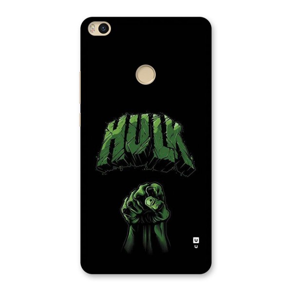 Green Punch Back Case for Mi Max 2
