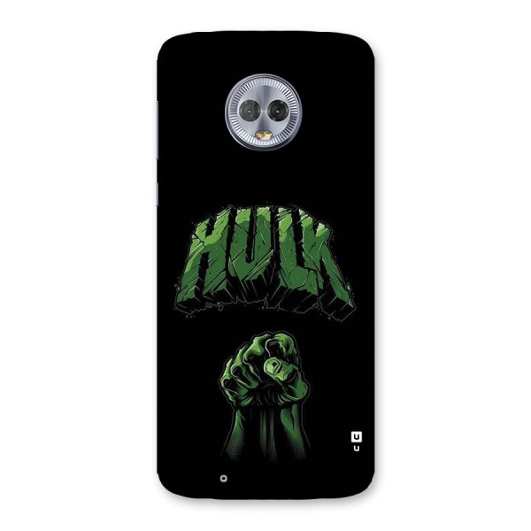 Green Punch Back Case for Moto G6