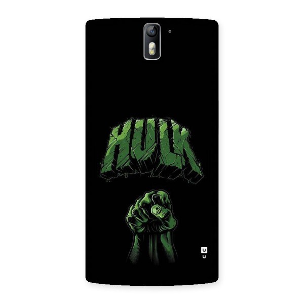Green Punch Back Case for OnePlus One