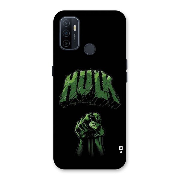 Green Punch Back Case for Oppo A33 (2020)