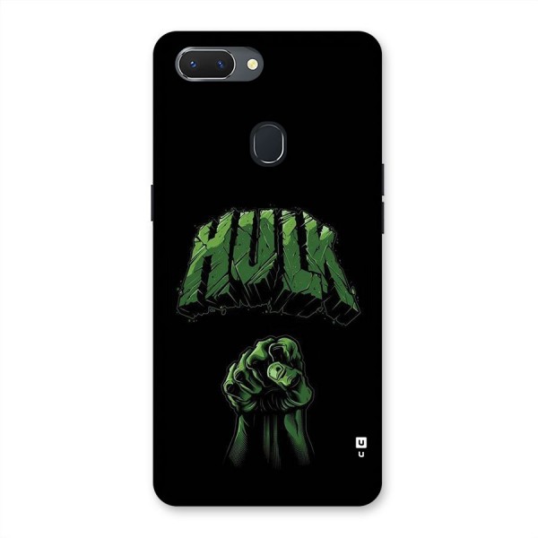 Green Punch Back Case for Realme 2