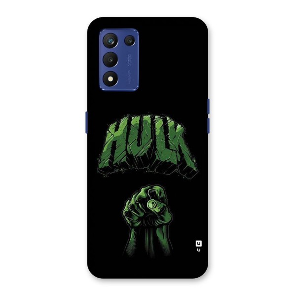 Green Punch Back Case for Realme 9 5G Speed