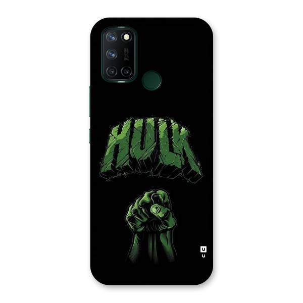Green Punch Back Case for Realme C17