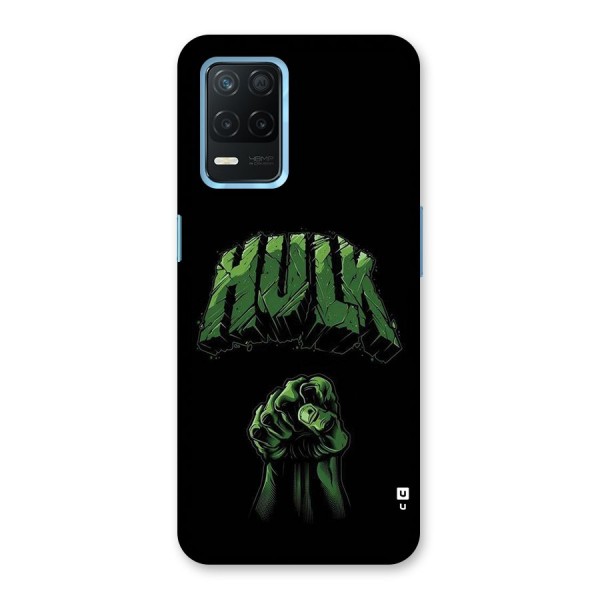 Green Punch Back Case for Realme Narzo 30 5G