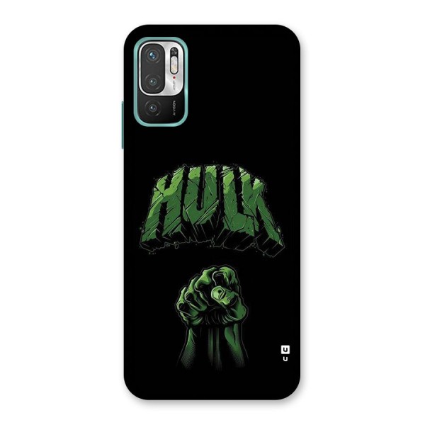Green Punch Back Case for Redmi Note 10T 5G