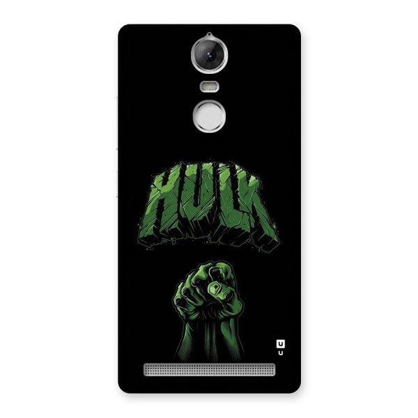Green Punch Back Case for Vibe K5 Note
