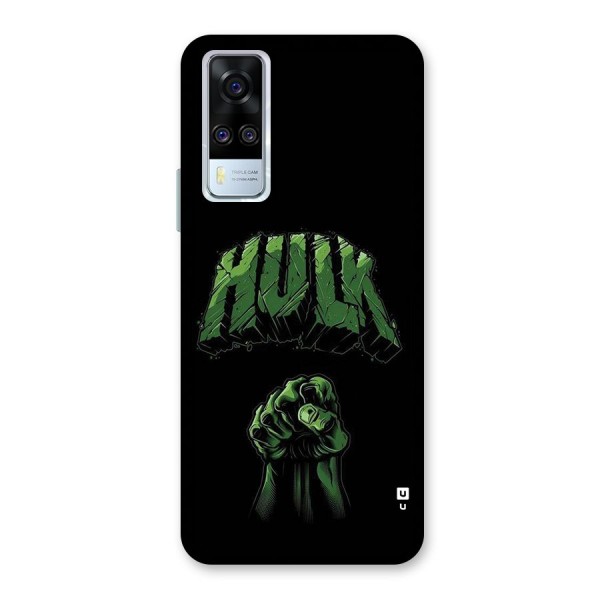 Green Punch Back Case for Vivo Y51A