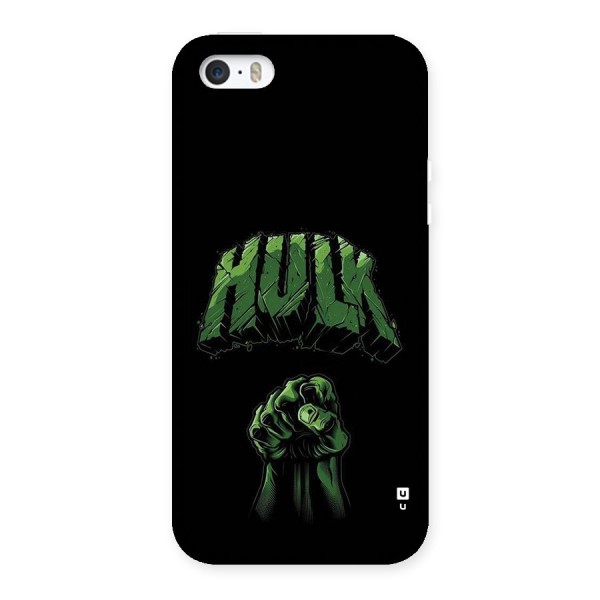 Green Punch Back Case for iPhone SE 2016