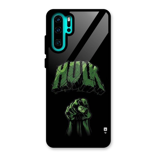 Green Punch Glass Back Case for Huawei P30 Pro