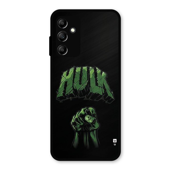 Green Punch Metal Back Case for Galaxy A14 5G