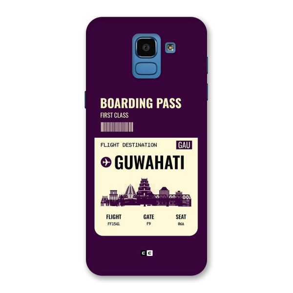Guwahati Boarding Pass Back Case for Galaxy On6