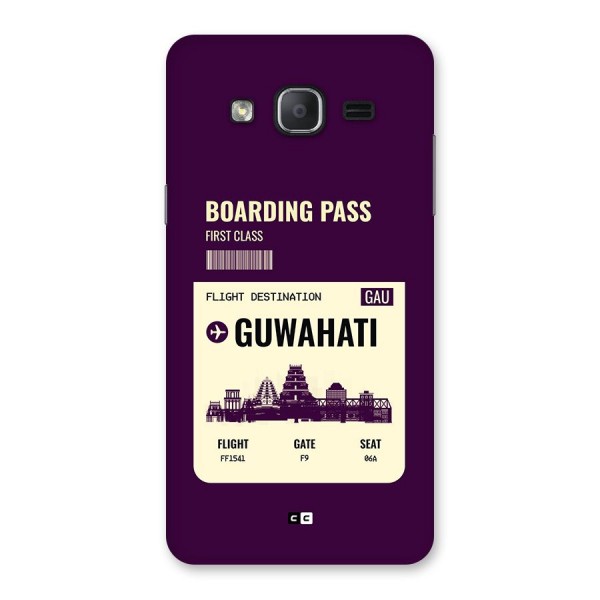Guwahati Boarding Pass Back Case for Galaxy On7 2015