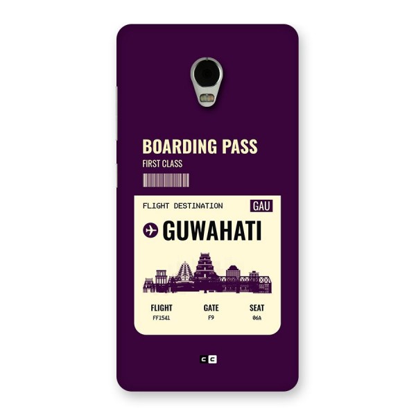 Guwahati Boarding Pass Back Case for Lenovo Vibe P1