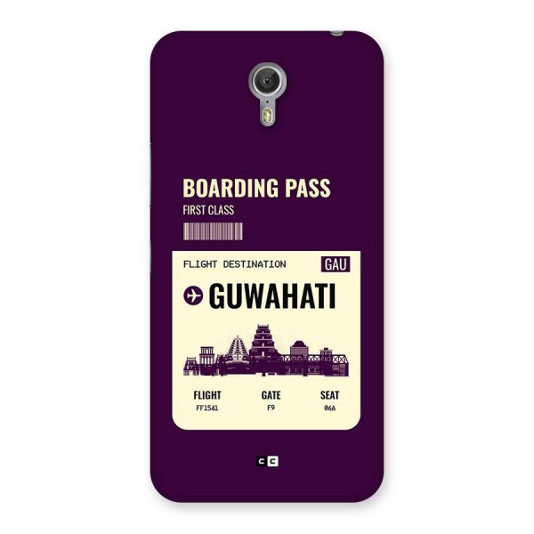 Guwahati Boarding Pass Back Case for Zuk Z1