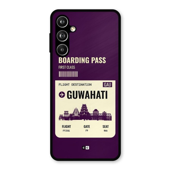 Guwahati Boarding Pass Metal Back Case for Galaxy F54