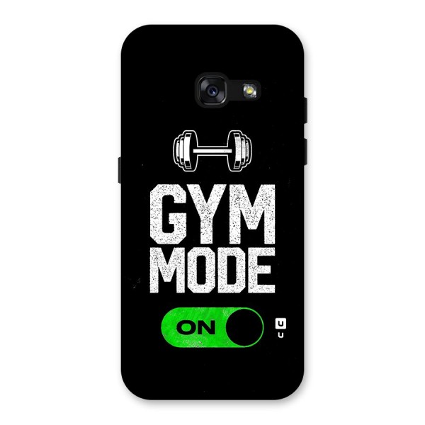 Gym Mode On Back Case for Galaxy A3 (2017)