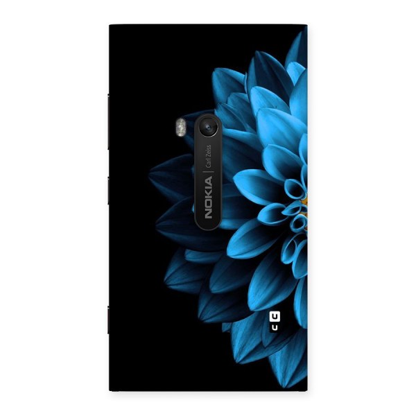 Half Blue Flower Back Case for Lumia 920