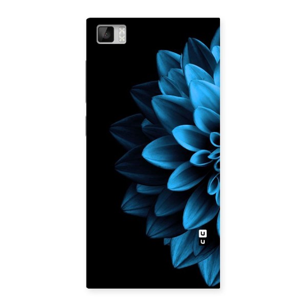 Half Blue Flower Back Case for Xiaomi Mi3