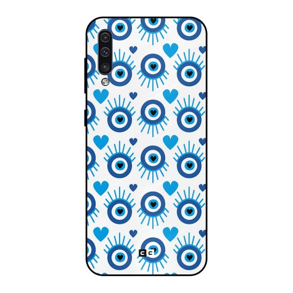 Hands Draw Eye Metal Back Case for Galaxy A30s